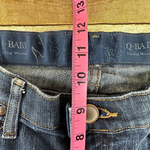 Wrangler Jeans Womens 9/10 x36 Q Baby No Gap Waistband Stretch Riding Denim Good - Picture 10 of 15